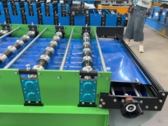 Profile in acciaio colorato High Speed Rib/R Panel Roof Sheet Roll Forming Making Machine